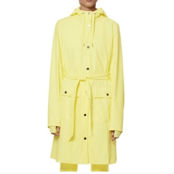 RAINS NWT Curve W rain jacket L - Picture 1 of 6